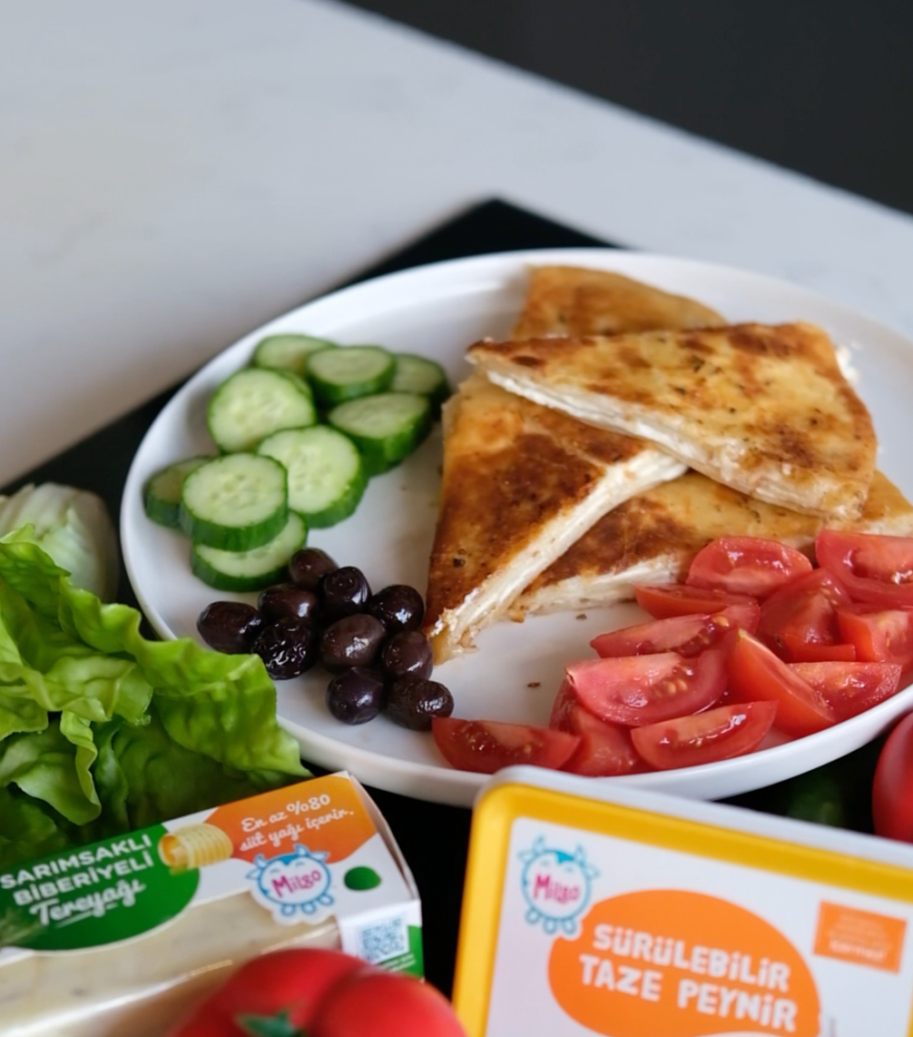 Lavaşlı Tereyağlı Mini Gözleme