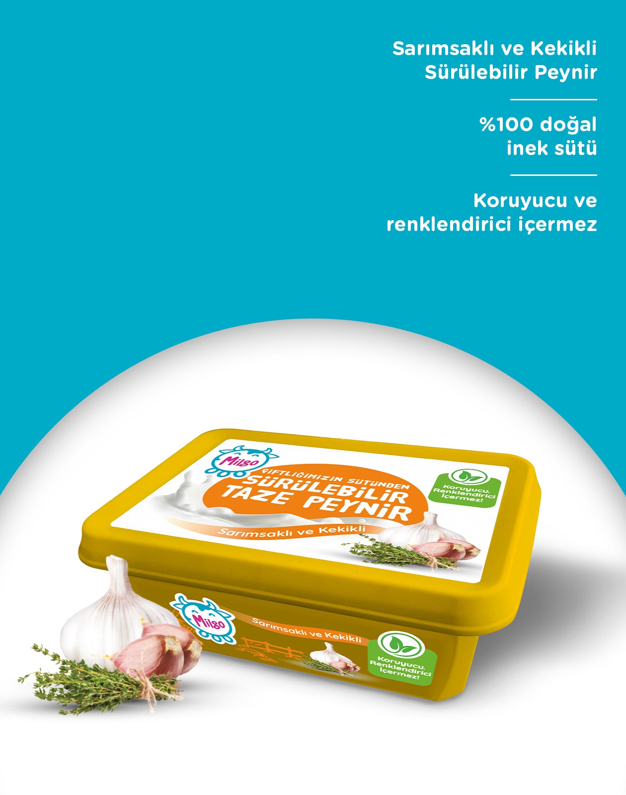 Sarımsaklı Kekikli