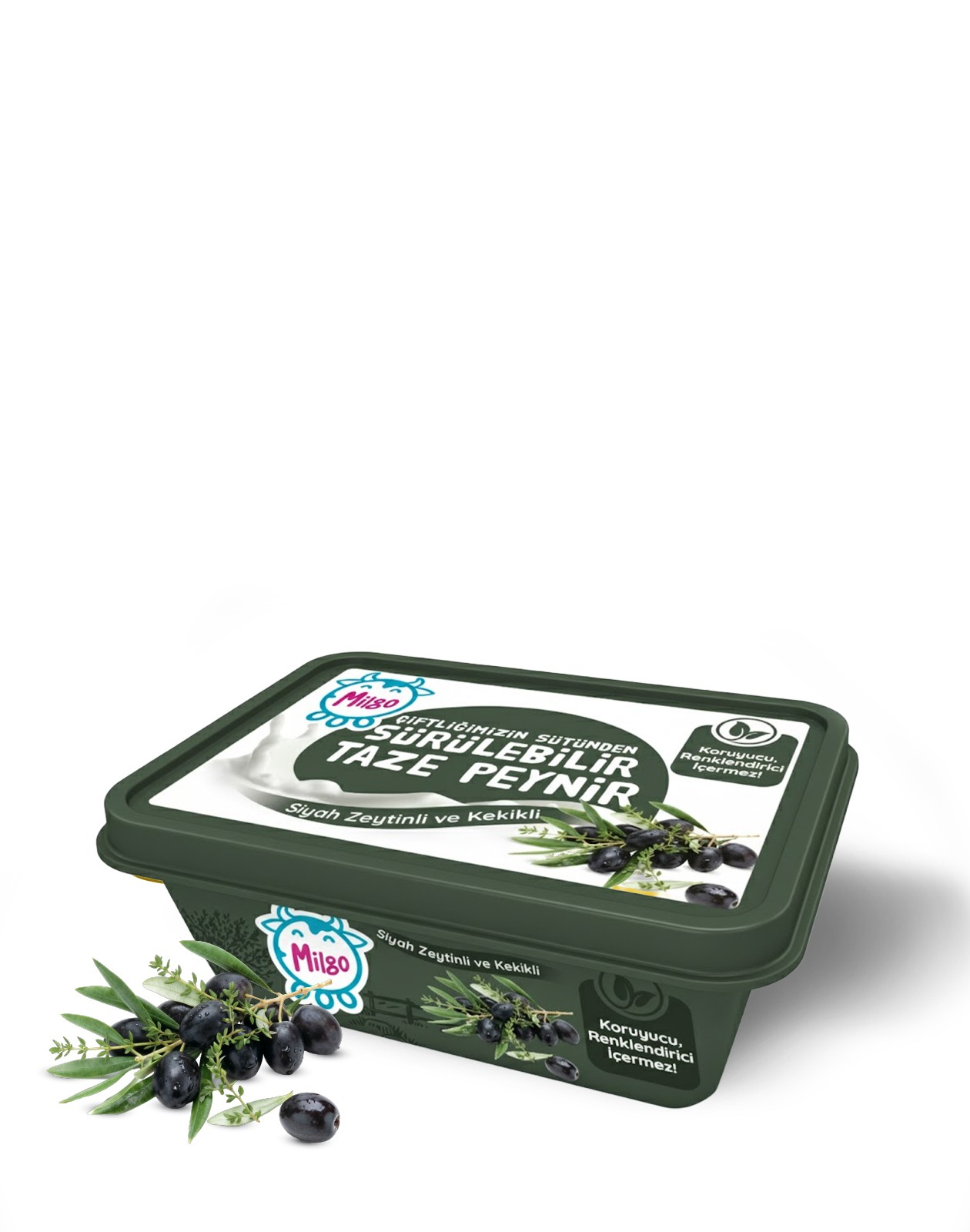 Siyah Zeytinli ve Kekikli